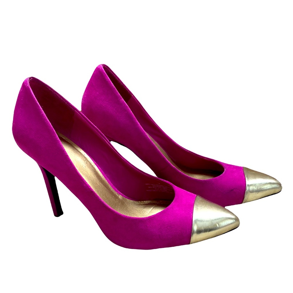 Mossimo Pink and Gold Pumps